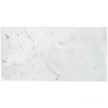 Crédence Adhésive, Effet Carrelage Mural Marbre, x2 xl, 57.3 x 29.4cm Smart Tiles Blok Carrera - Sticker pour Cuisine et Salle de Bain