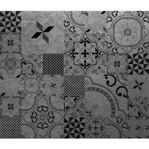 Crédence adhésive en aluminium imitation Métal