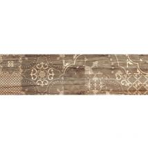 Crédence adhésive en aluminium imitation Bois