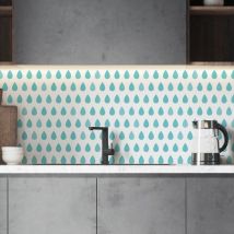 Credence Adhesive Goutte Deau 200 x 40 cm