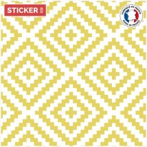 Crédence Adhésive Scandinave 200 x 50 cm Jaune Scandinave