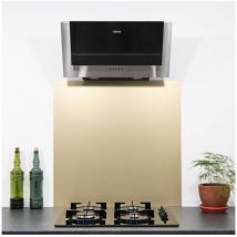 Alucouleur - Crédence Alu Anodisé Or - Hauteur 55 cm x Largeur 100 cm