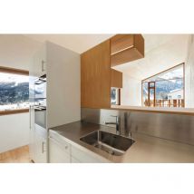 Pro Crédence basse inox 120x15cm - Nordlinger