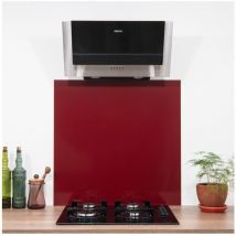 Alucouleur - Crédence Alu Rouge Pourpre ral 3004 h 75 cm x l 140 cm de 1,5 mm