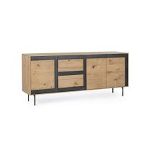 Crédence en bois 200x45x85