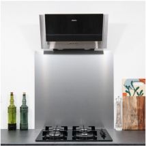 Crédence Inox Non Brossé h 20 cm x l 90 cm de 1 mm