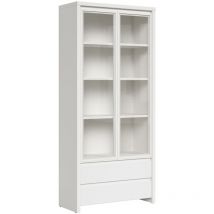 Credenza 2 ante 2 cassetti Soren bianco opaco 200,5cm