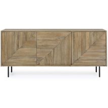Credenza 3 Ante Darsey In Legno Mango