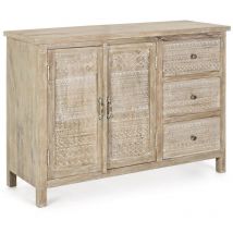 Credenza 2 ante 3 cassetti Mayra 110x40x80h cm
