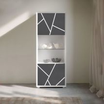 Credenza 2 ante linea Tilt con grafica sulle ante