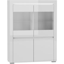 Credenza 4 ante Kasla bianco 139cm