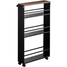 Credenza da cucina in metallo e legno Tower