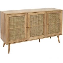 Credenza in legno a 3 ante Bali