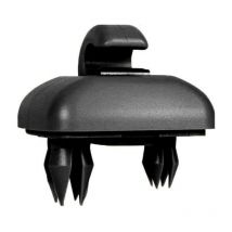 Ymyny - Crediri - Soporte de repuesto para parasol de coche para Audi A1, A3, A4, A5, Q3, Q5 (8E0 857 562), A7, B6, B7, B8, S4, S5, color negro