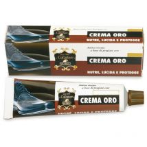 Crema oro calzature tubetto ML.50 marrone scuro
