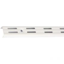 Crémaillère double entraxe 32mm blanche 1440mm - monin - 527320