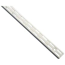 Strauss Vonderweidt - Crémaillere 3201 Double Perforation Hauteur 206cm Epoxy Blanc