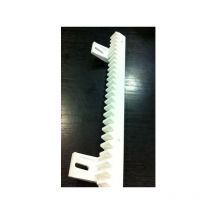 Crémaillère blanche Modle 4 avec fixation basses cremaillere ame acier