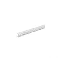 Crémaillère double blanche bourg mermier - 128 cm - P-CR2128B