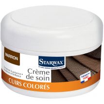 Crème rénovante cuir marron 150ml Starwax
