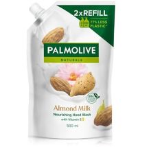 Crème lavante Palmolive nourrissante amande - Recharge de 500 ml - Lot de 12