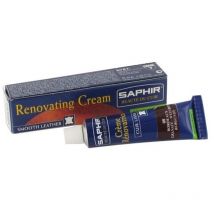 Cirage Crème Rénovatrice Saphir tube 25 ml blanc casse
