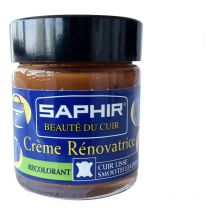Crème rénovatrice pot marron clair 25ml Saphir
