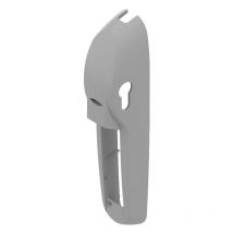 La Croisee Ds - Enjoliveur defy perce à droite gris alu RAL9006 DS5212-D007