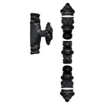 Rollinger - Crémone en fonte de style type a finition époxy blanc