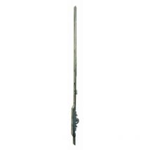 Crémone jet à larder cote d 450-600 mm longueur 1280 mm pour châssis 1-2 vantaux et oscillobattant fouillot à 7,5 mm Ferco