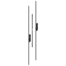 Crémone porte 24kt – Longueur: 150 mm – Mécanisme de pêne verrouillage – Entraxe: 92 mm – KFV
