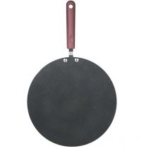 Treetalk - Crêpe Pan Crêpe, poêle à frire plate antiadhésive compatible avec induction 11.42in