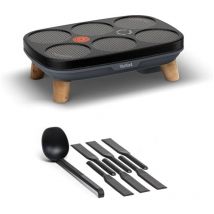 Tefal - Crêpière 1100w multi crêpes - gourmet PY901BF1