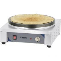Casselin - Crêpière carrée premium 2700w 40cm inox ccc40ep