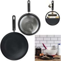 Crêpière 26 cm Aluminium Noir – Puissance – CMP Iberica