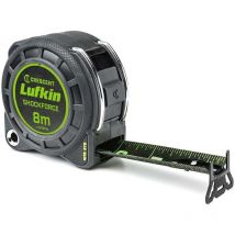 Crescent - Lufkin 8m Shockforce Night Eye Metric Tape Measure L1125BCM LUFNEDS8M