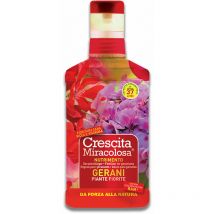 Concime liquido 'gerani e piante fiorite' ml 375 - Crescita Miracolosa