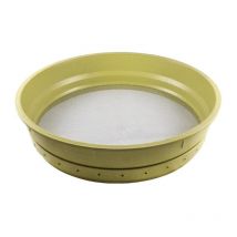 Criba plastico n. 4 6,3mm 50cm , Criba de plástico 370501. - Tamaño: No4Espacio intermalla 6,3mmAcero galvanizadoAltura del aro 10cmApilable.