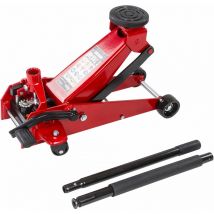 Cric rouleur atelier 3 t stable et robuste levée 155-520 mm