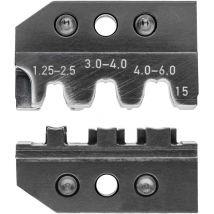 Knipex 97 49 15 Crimpeinsatz Für Fahnenstecker Und Unisolierte Offene Steckverbinder