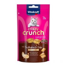 Crispy Crunch - Friandises croustillantes à la Dinde et graines de Chia - 60 g (4008239393166) - Vitakraft