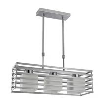 Cristal Cell Bar Lampada a Sospensione 3xE27 Argento