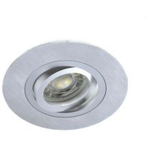 Cristal Helium Plus Incasso Downlight Inclinabile Luce Inox