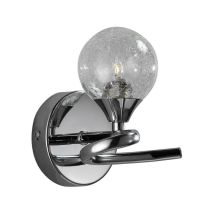 Cristal Record Lighting - Cristal Lotto Lampada da parete Globe Chrome
