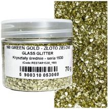 Cristaux décoratifs RENESANS découpage 70g 1530 Or Vert