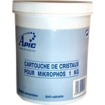Fluid'o - Cristaux polyphosphate pour filtre mikrophos 1 kilo Apic