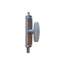 Crémone à bouton n° 3 Akulon gris Map Massard 3BPG - Noir