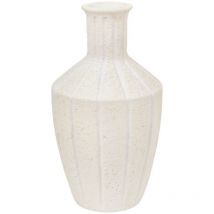 Atmosphera Créateur D'intérieur - Vaso antico nolwi in ceramica bianca h48cm