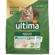 Ultima Crocchette Per Gatto Adulto 1-10 Anni 440 Gr Facile Da Digerire Gusto Salmone