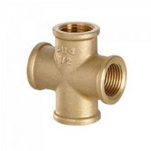 Croce femmina ottone